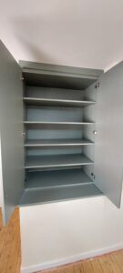 cost of fitted wardrobe with shelves